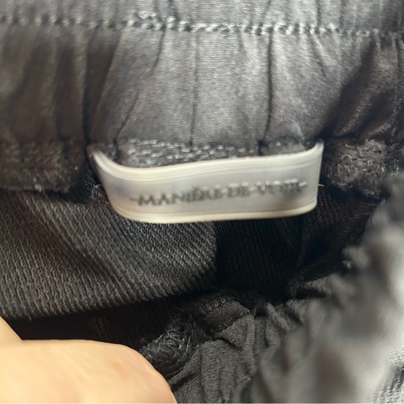 Maniere de Voir black cargo joggers - Picture 5 of 8
